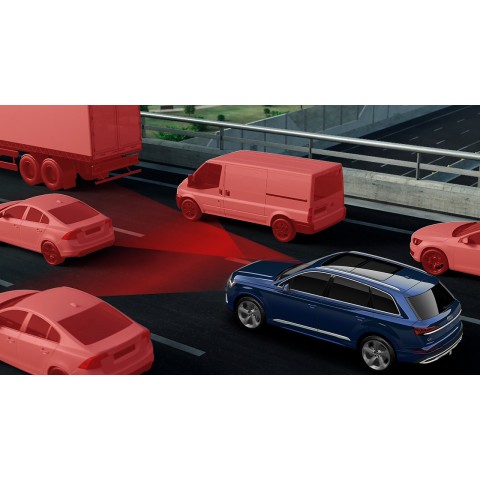 Audi Adaptive Cruise Assist with Traffic Jam Assist 
