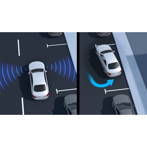 Active Parking Assist with PARKTRONIC